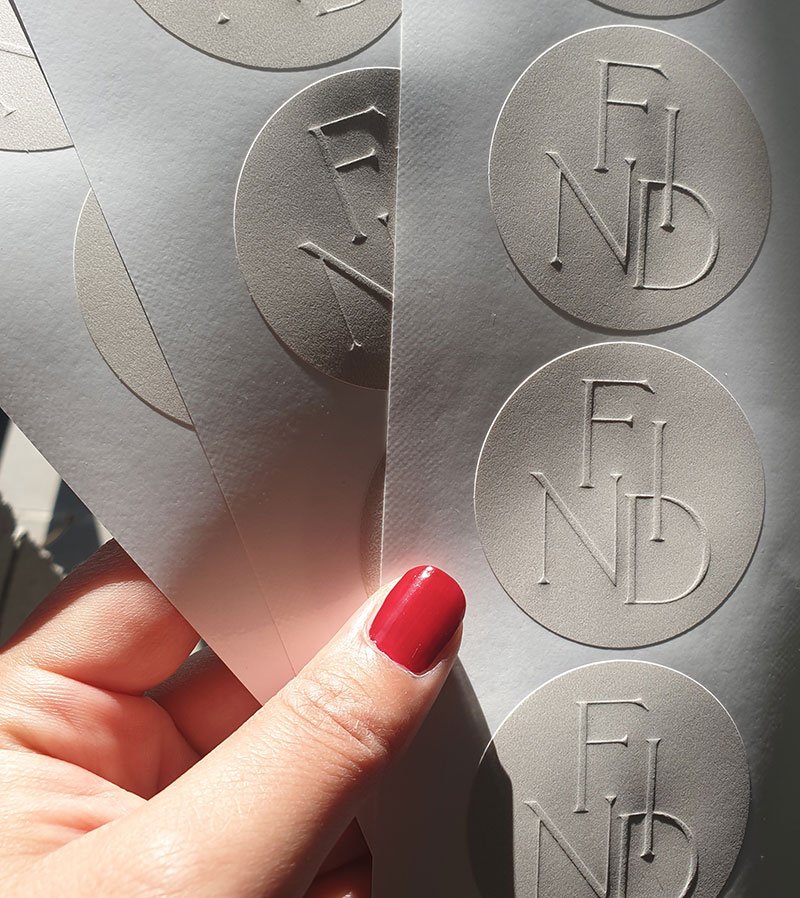 Custom Embossed Certificate & Authentication Stickers Australia
